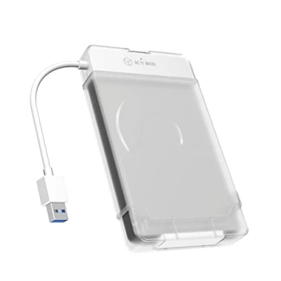 Image de ICY BOX IB AC703 U3 Boîtier disque dur/SSD Blanc 2.5 Neuf