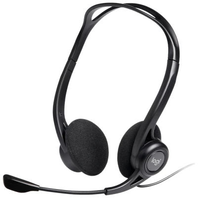 Image de Logitech 960 Casque Avec fil Arceau Appels/Musique USB Type A Noir Neuf