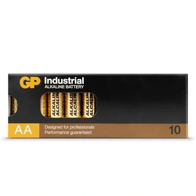 Image de GP Lot de 10 Piles alcalines AA LR06 pour l&#039;industrie 1,5 V