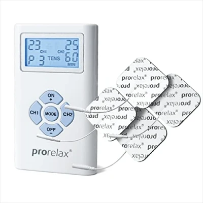 Image de prorelax TENS/EMS Duo appareil d&#039;électrostimulation 2 thérapies avec un seul
