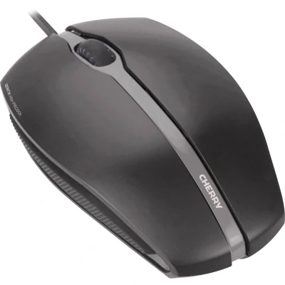 Image de CHERRY GENTIX CORDED ILLUMINATED MOUSE, Souris rétroéclairée, noir, USB Neuf