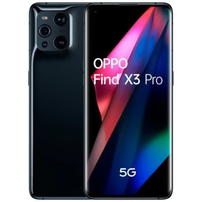 Image de OPPO Find X3 Pro Noir Smartphone 5G Débloqué Téléphone 256 Go 12 de RAM Écran 120 Hz Batterie 4500 mAh Quadruple Capteur Photo 50 MP USB C Android 10