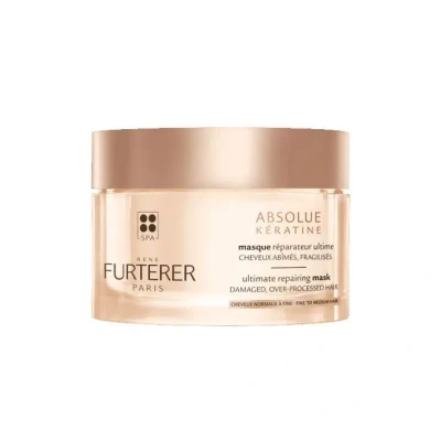 Image de Rene Furterer Masque Absolue Kératine Renewal Care Ultimate Repairing Mask Normaal/Fijn Haar 200 ml Pour cheveux abimés