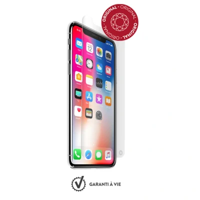 Image de Protège écran en verre trempé Force Glass pour iPhone X et kit de pose exclusif