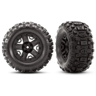 Image de Traxxas Reifen auf 2.8 Felge schwarz Sledgehammer (2) TSM Rated