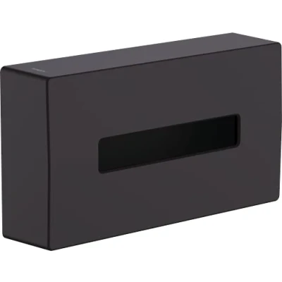 Image de hansgrohe AddStoris Distributeur de mouchoirs en papier, noir mat, 41774670