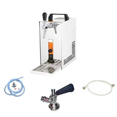 Image de ich zapfe Ensemble Complet Tireuse a Biere avec Pompe à Membrane PYGMY 25/K, Machine Biere, 1 Ligne, 35 litres/h, Professionnelle, Green Line, sans