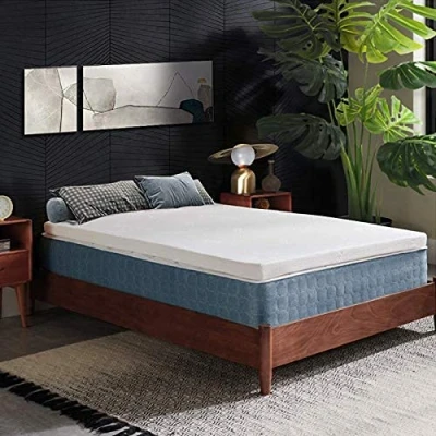 Image de Matelas Topper 140x190CM Surmatelas Mousse à mémoire Épaisseur Epaisseur 5CM