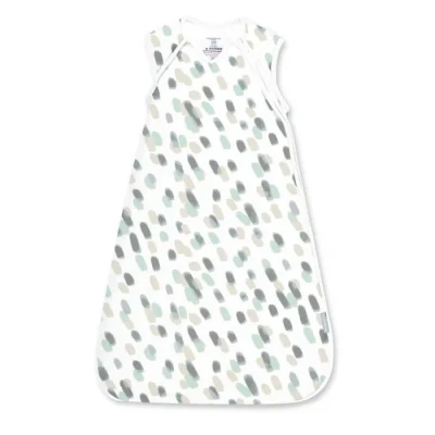 Image de INGENUITY, Gigoteuse d&#039;Emmaillotage, sac de couchage à pois, pour l&#039;été TOG 0.5 évolutive 3 18 mois certifié Oeko Tex
