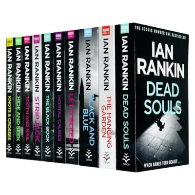 Image de Ian Rankin Inspector Rebus Series Collection 10 Books Set (Knots and Crosses, Hide Seek, Tooth Nail, Strip Jack, the Black Book, Mortal Causes, Falls, Rather Be Devil More)