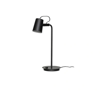 Image de HÜBSCH lampe à poser Ardent, noir, fer, E14, hauteur 54 cm