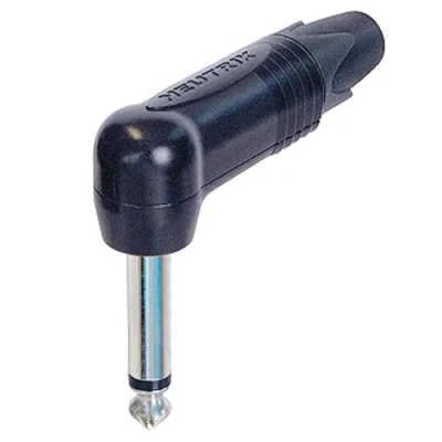 Image de Neutrik NP2RXBAG Connecteur Jack 6,35 mm mono coudé Noir