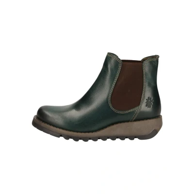 Image de Fly London Bottines compensées petrol, Femme, Taille: 36, Petrol Cuir