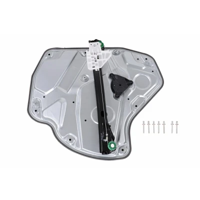Image de VAICO Lève vitre Qualité originale arrière droite électrique avec plaque de dévissage sans moteur V10 1851 SKODA: Octavia II 5 portes