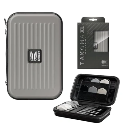 Image de Target Darts Gris Takoma XL Case Contient x 2 Jeu de fléchettes Portefeuille