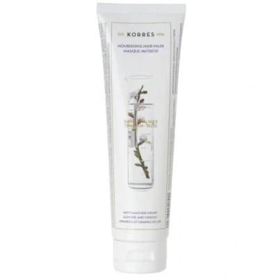 Image de Korres Masque Capillaire Nutritif, Amandes/Graines de Lin, 125 ml
