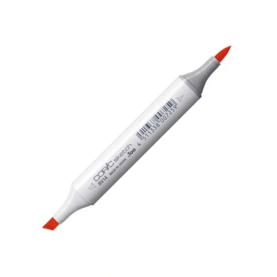Image de COPIC Sketch RV14, Begonia Pink, Twin Marker avec Une Pointe de Largeur Moyenne et « Brush ».