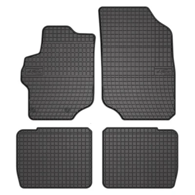 Image de FROGUM 0643 Ensemble de tapis sol Caoutchouc avant et arrière 4 noir Sur mesure CITROËN: C Elysée Berline