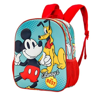 Image de Karactermania Mickey Mouse BEST 3D Small Sac à dos pour enfants, Taille: One Size, Multicolor