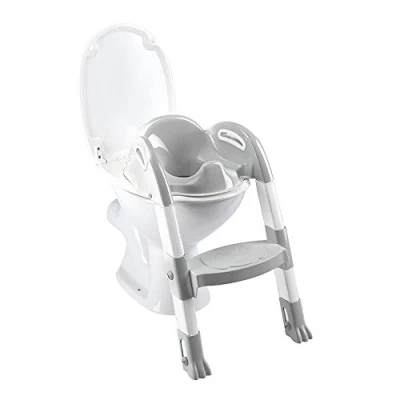 Image de Thermobaby Kiddyloo 2172587ALL Siège de toilette Blanc/gris