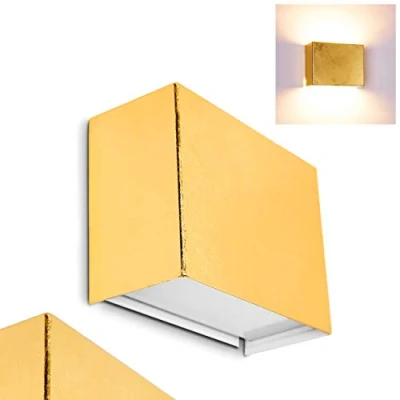 Image de Applique murale dorée Dorata Lampe prévue pour ampoule G9, up/down à intensité variable, ampoule(s) non incluse(s)