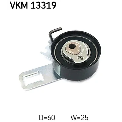 Image de SKF VKM 13319 Poulie tendeur, courroie crantée PEUGEOT: 308 SW 2, 208 I 3/5 portes, 3008 II SUV, CITROËN: C4 Cactus, C3 III, Aircross 2