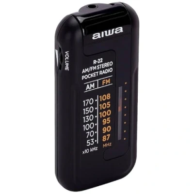 Image de Radio transistor Aiwa R22BK Noir AM/FM Mini