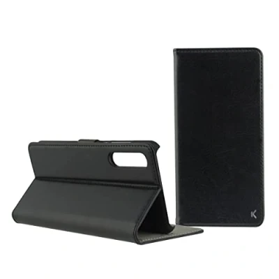 Image de Étui Folio KSIX P20 Pro Noir Semi rigide Fermeture aimantée