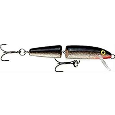 Image de Rapala Leurre de Pêche Jointed Matériel avec Construction Balsa en Eau Douce Fabriqué Estonie Prof Nage 1.2 2.4 m Taille 11 cm / 9 g Silver