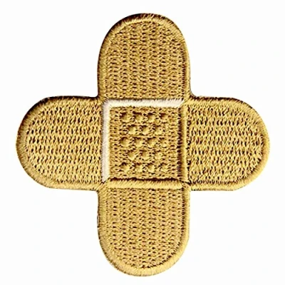 Image de Patch brodé en forme de Bandage, à coudre ou coller avec fer repasser
