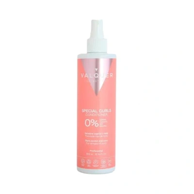 Image de Válquer Professional Special Curl Conditionneur 300 ml Curly Girl Method pour cheveux bouclés sans sulfate sel Vegan Hair Perfect Curls 96% d&#039;origine naturelle