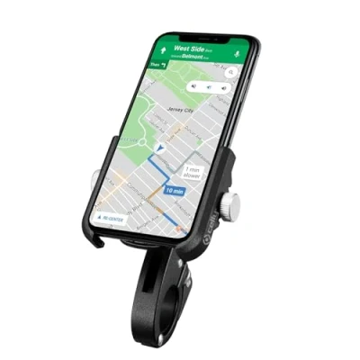 Image de Support Smartphone pour Vélo Celly ARMORBIKEBK Noir Métal