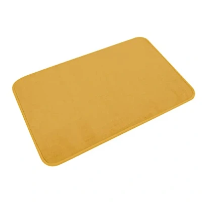 Image de douceur d&#039;intérieur, Tapis de Bain (45 x 75 cm) Vitamine Ocre, Microfibre