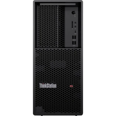 Image de Lenovo ThinkStation P3 Tower Intel® Core™ i7 14700K 32 Go DDR5 SDRAM 1 To SSD NVIDIA RTX 2000 Ada Windows 11 Pro Station de travail Noir Neuf