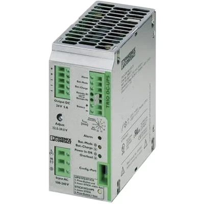Image de Alimentation secourue 24 V DC 5A Phoenix Contact TRIO UPS/1AC/24DC/5