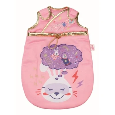Image de BABY born 831120 Happy Birthday Sac de Couchage pour Poupée 43 cm des Décorations Dorées et un Thème Espace , Jeu Créatif Suscite l&#039;Empathie Développe les Aptitudes Sociales