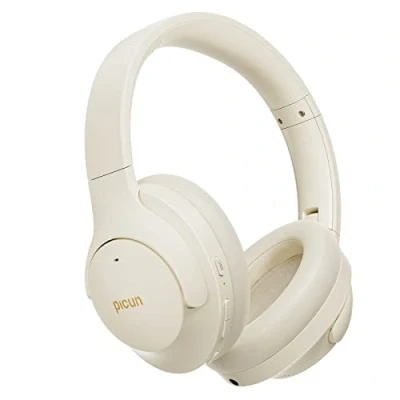 Image de Casque Bluetooth sans Fil à Réduction de Bruit Active, Hi Res Son, Autonomie 40 h, Anti avec Microphone, Léger, Confortable et Pliable, Connexion multipoint