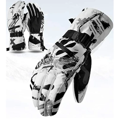 Image de CXW Gants de Ski Thermiques à écran Tactile Snowboard Imperméables pour Hommes et Femmes