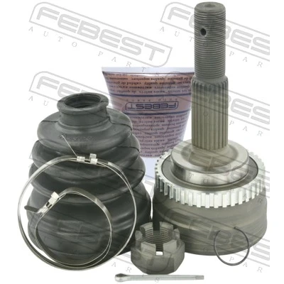 Image de FEBEST 0210 013A42 Joint, arbre de commande côté roue, Essieu avant avec ecrou crénelé NISSAN: Almera II 3/5 portes