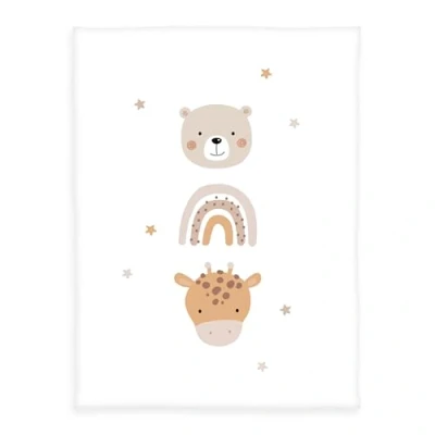 Image de Herding babybest couverture moelleuse en microfibre Little Friends, 75 x 100 cm, polyester,