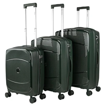 Image de ITACA Set de Valises Rigides 4 roulettes Valise Grande Taille, soute Avion, Bagages pour Voyages, Lot à Roulette. Fabriquées en PP matériau résistant, Vert