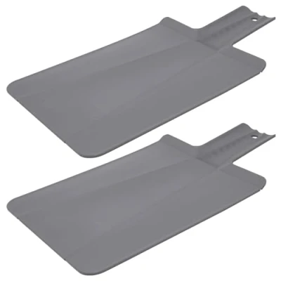 Image de Westmark Planches à découper Flexi 2 tapis de découpe pliables haute qualité pour couper facilement les aliments, 637 x 21 0,4 cm gris, 21822E3