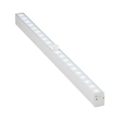 Image de Eclairage LED pour dessous d&#039;armoire avec détecteur 2.2 W 20x intégrée Goobay 55498 argent