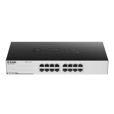 Image de D Link GO SW 16G Switch 16 ports Gigabit 10/100/1000mbps Idéal Partage de Connexion et Mise en Réseau Small/Home Office
