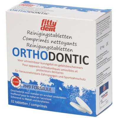Image de fittydent® Orthodontic Comprimés nettoyants