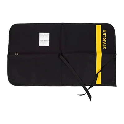 Image de Stanley 1 93 601 Pochette Porte Outils Compartiment Zippé Par Fermeture Éclaire, Toile 300 X Deniers En Nylon 12 Pochettes Compartimentées Rabat De Protection Sangle