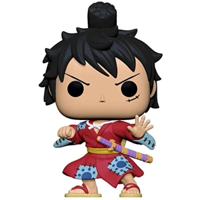 Image de POP ! One Piece 921 Monkey D. Luffy en Kimono métallisé, édition spéciale