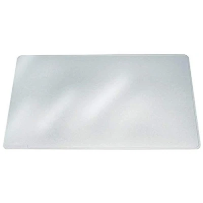 Image de Durable 711219 Duraglas Sous main Plaque Simple Format Conférence 53x40 cm Bords Rainurés Transparent