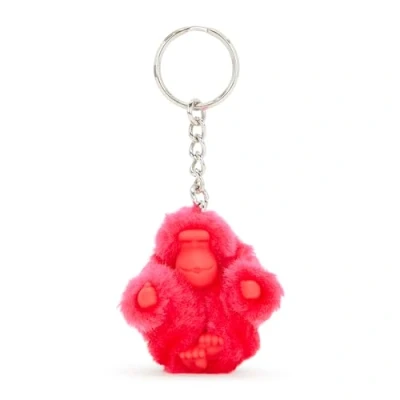 Image de Kipling MONKEYCLIP XS KH Très petit porte clés en forme de singe, singes/porte clés, Pink Monkey (Rose)