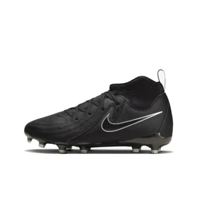 Image de Nike Performance JR Phantom LUNA II Academy FG/MG Unisex Chaussures de foot à crampons pour enfants, Taille: 37.5, Black Tissu / matière synthétique